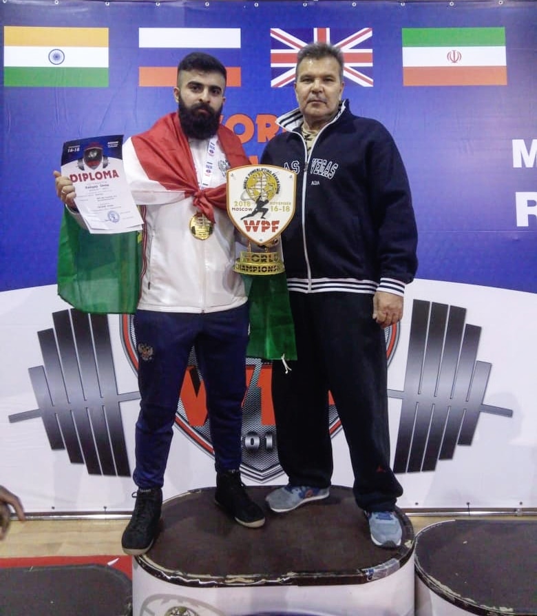 كوردي يحصد المركز الأول ببطولة عالمية في موسكو